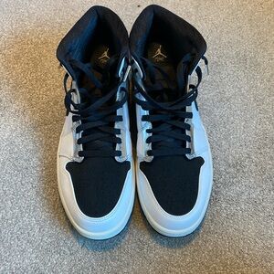 Black and White Air Jordan Ones “Flight”